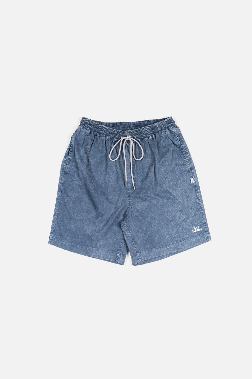 LANY Navy Wash Relaxed-Fit Shorts