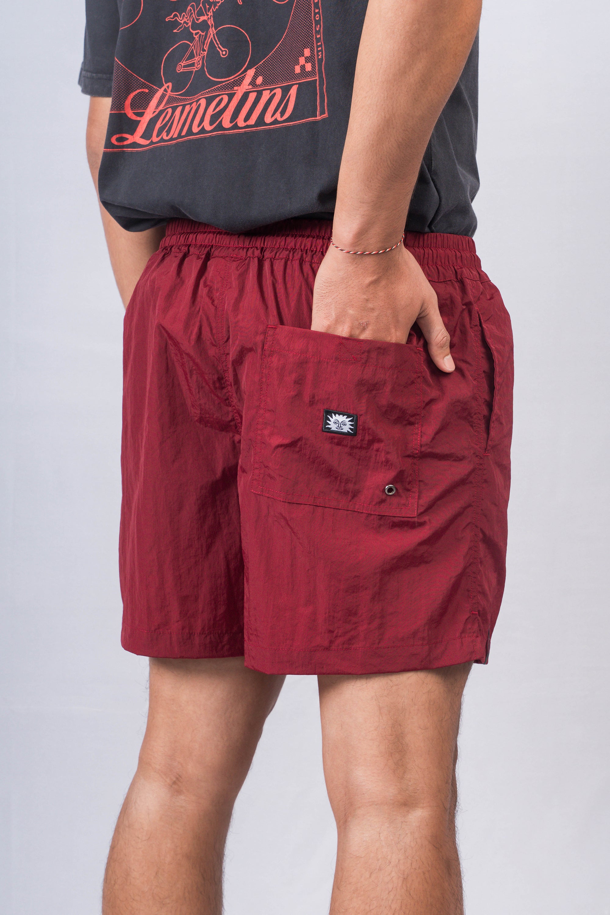 MARCO Maroon Multi-Sport Shorts