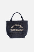 PALACE Black Wash Cotton Canvas Totebag