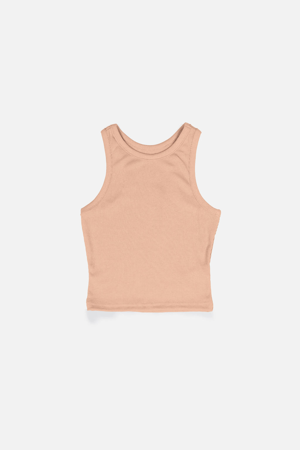 LISA Cream Regular-Fit Ribbed Tank