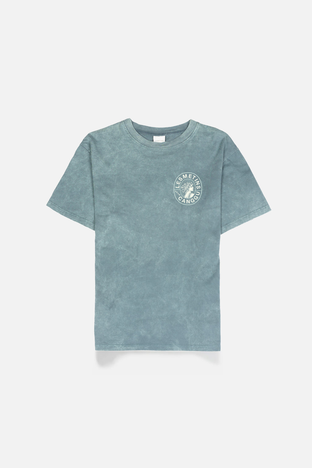 MABEL Green Bottle Wash Loose-Fit Tee