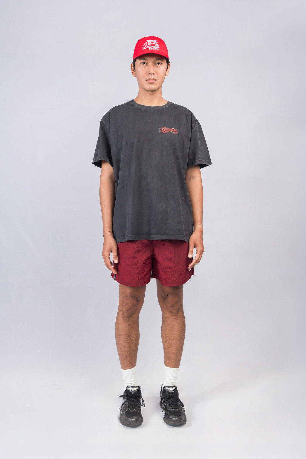 AERT Black Wash Relaxed-Fit Tee