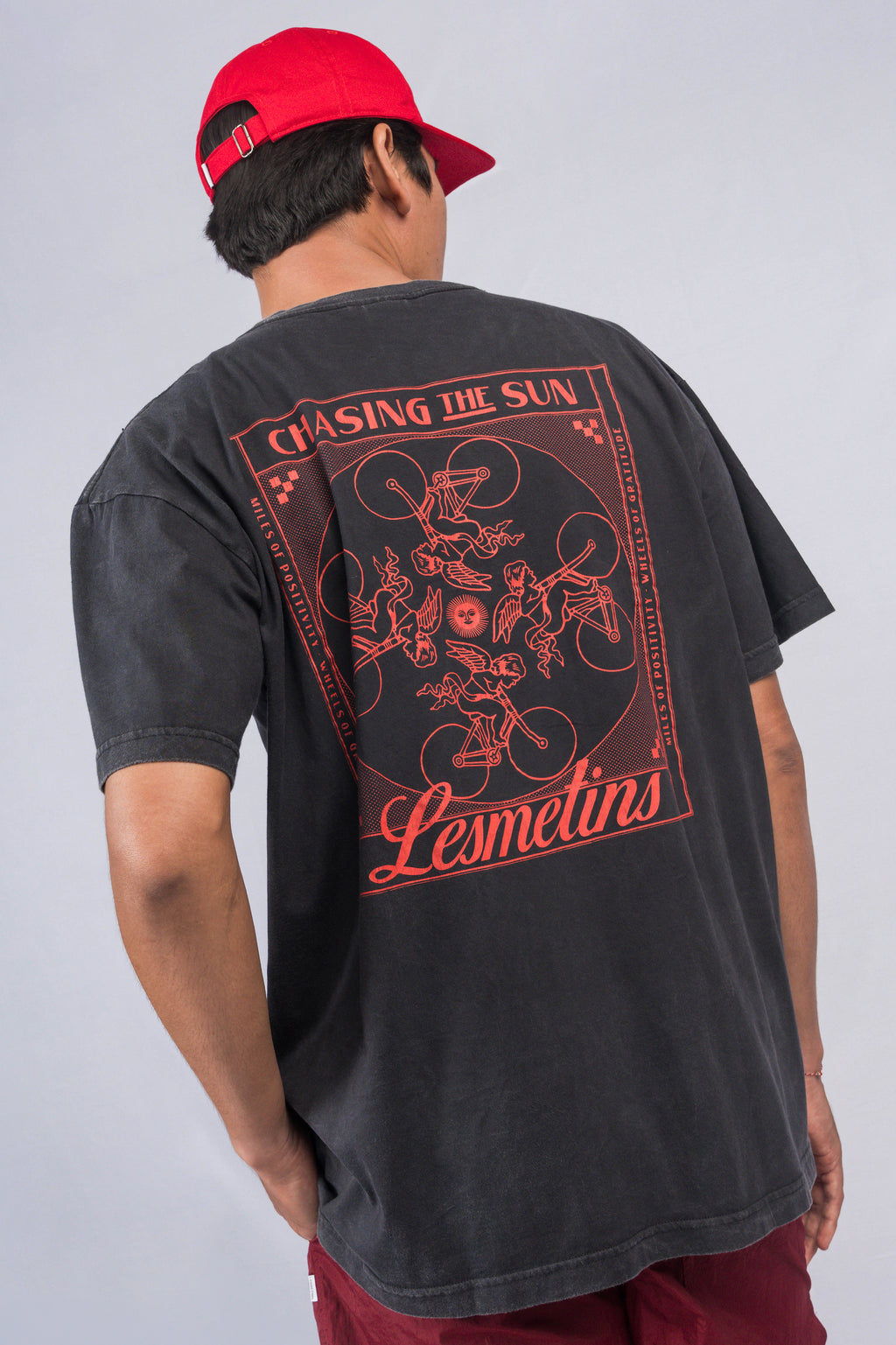 AERT Black Wash Relaxed-Fit Tee