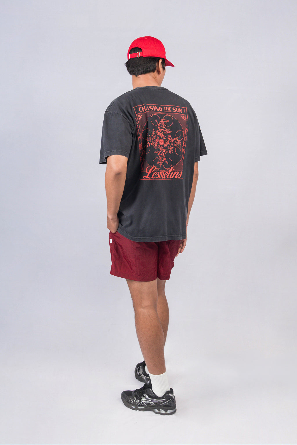 AERT Black Wash Relaxed-Fit Tee