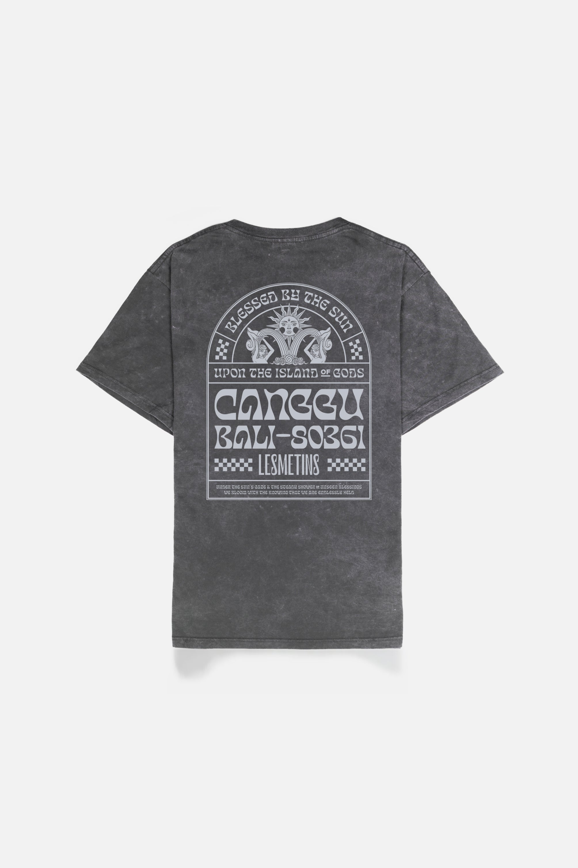 AMERTHA Charcoal Wash Relaxed-Fit Tee