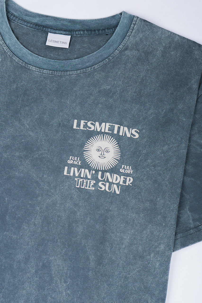 AQUILLA Green Bottle Wash Relaxed-Fit Tee