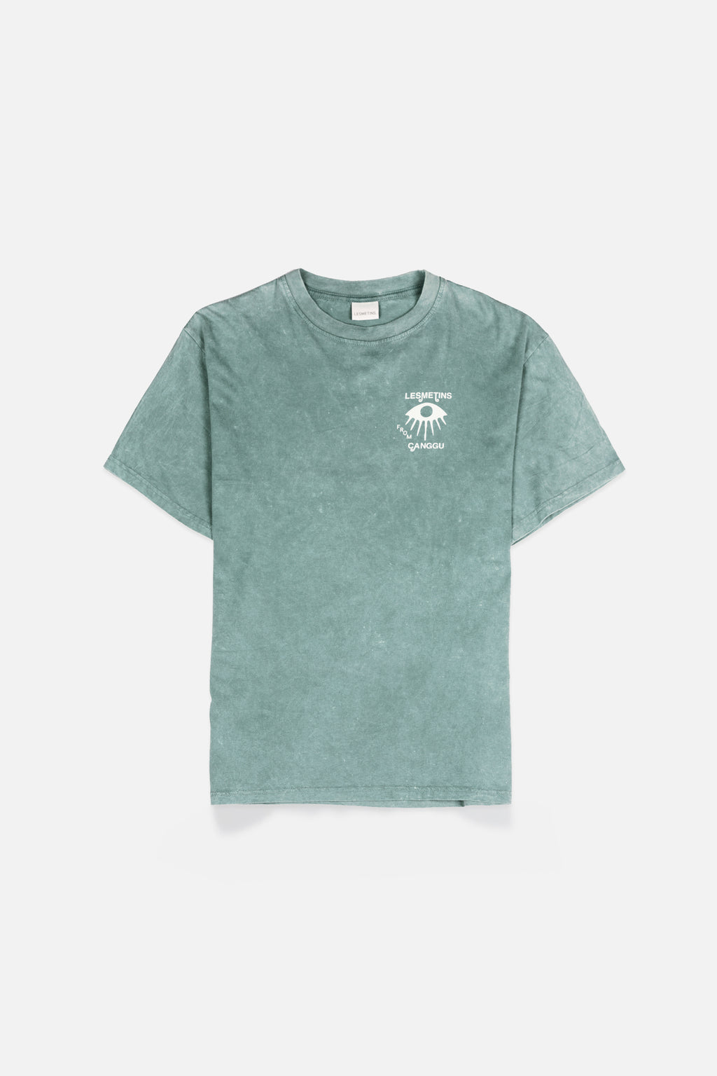 BIRD Olive Green Wash Relaxed-Fit Tee