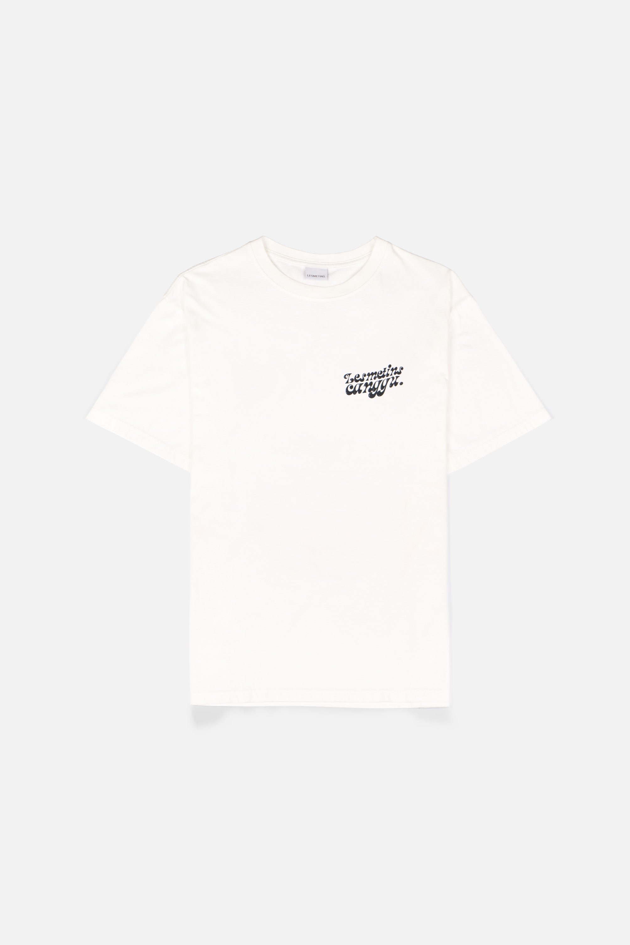 CHALLA Off-White Wash Loose-Fit Tee