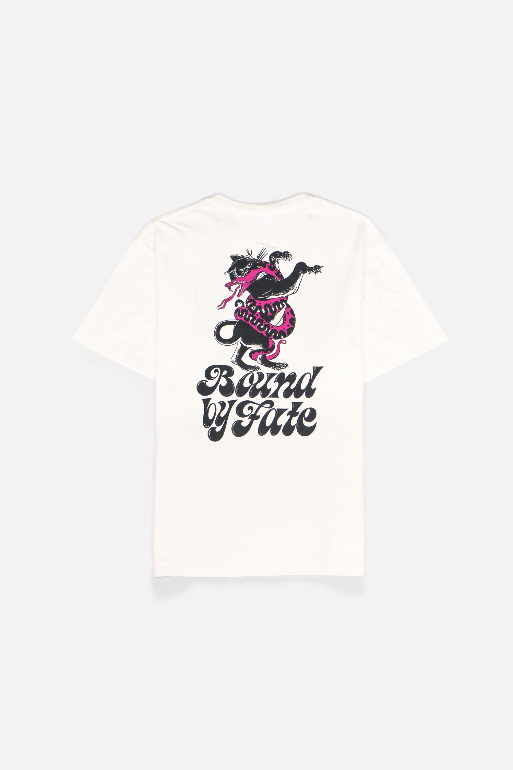 CHALLA Off-White Wash Loose-Fit Tee