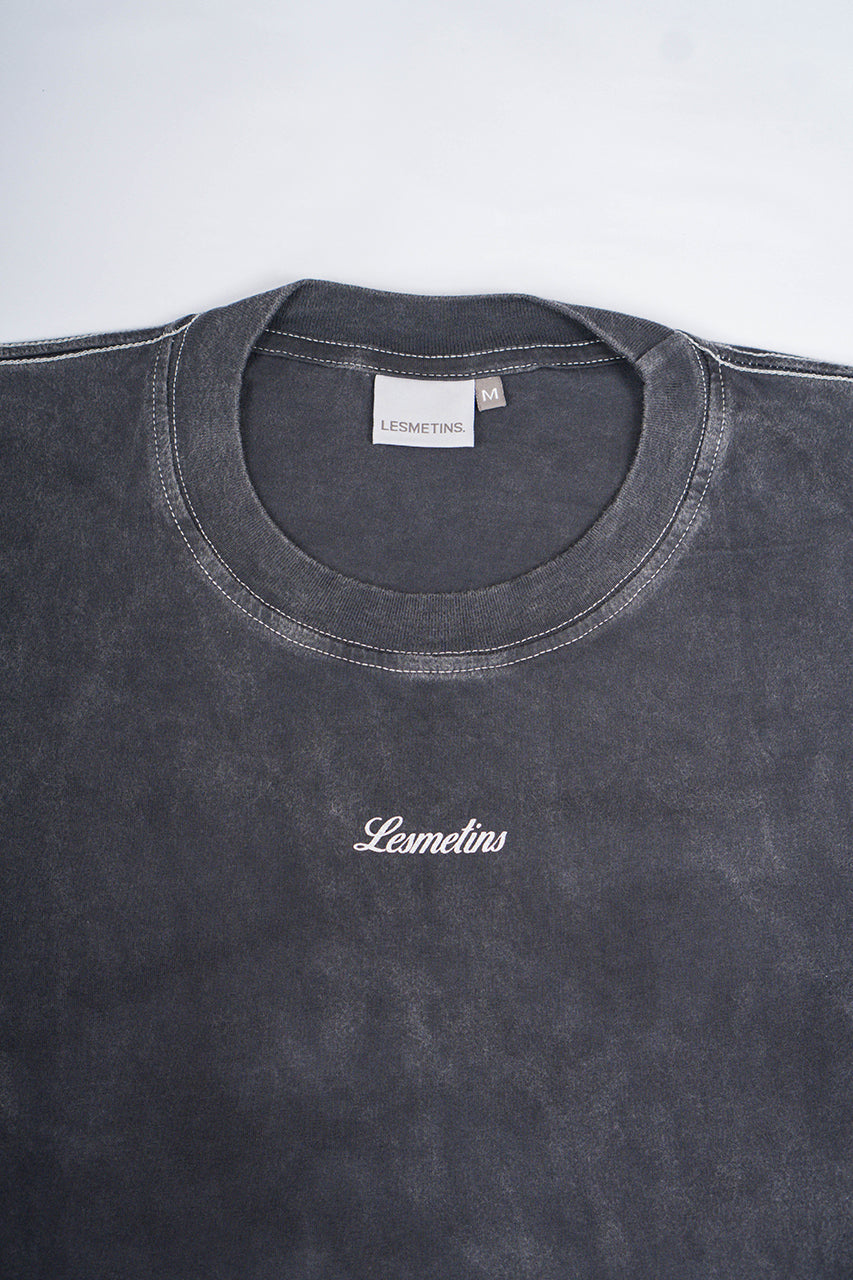 CLUBS Charcoal Wash Loose-Fit Tee