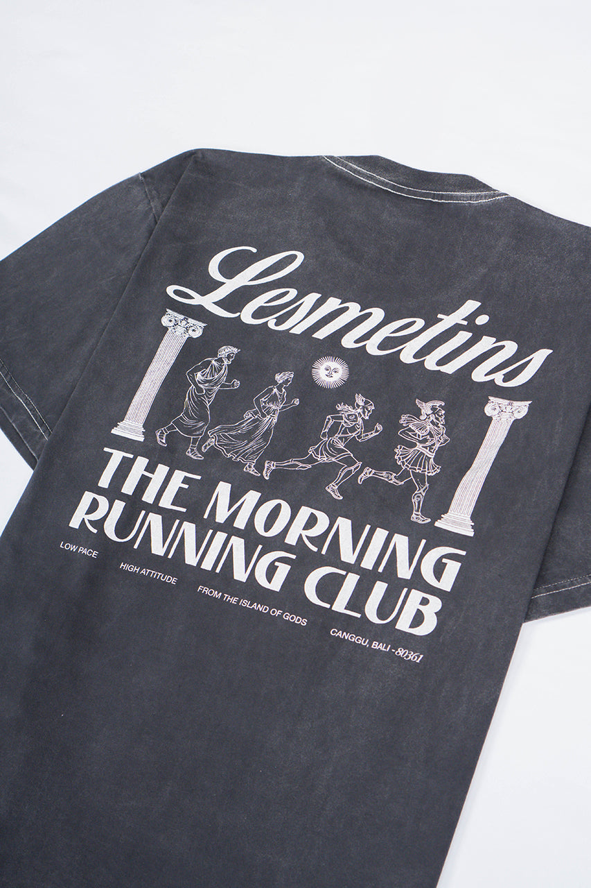 CLUBS Charcoal Wash Loose-Fit Tee