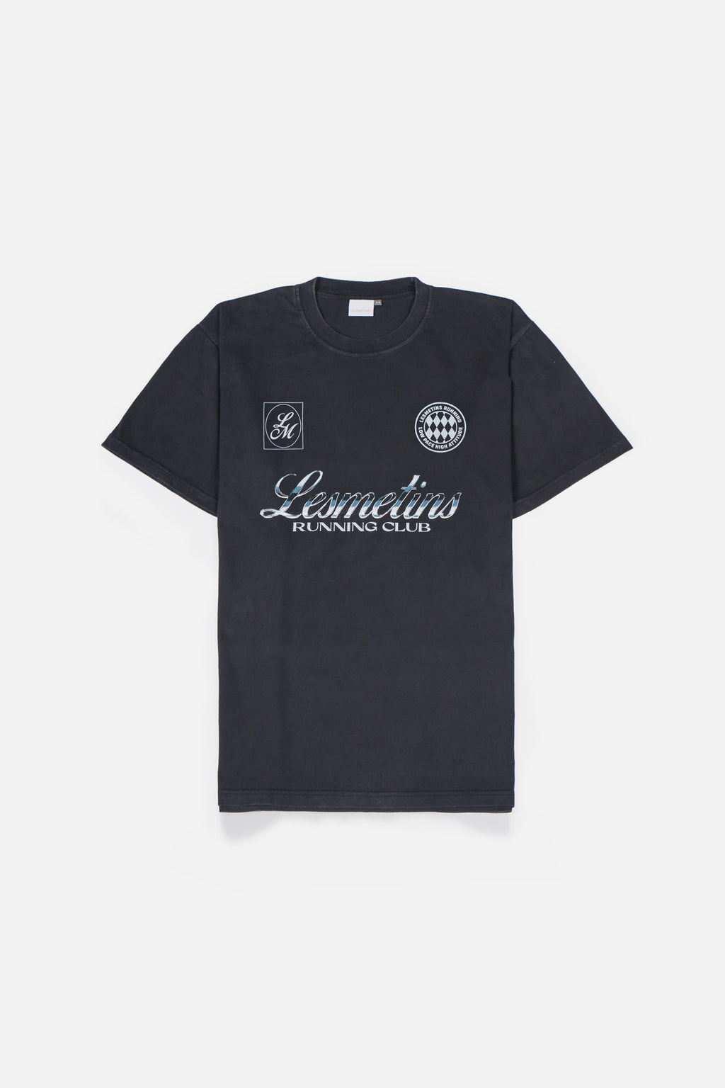 COMAN Black Wash Loose-Fit Tee