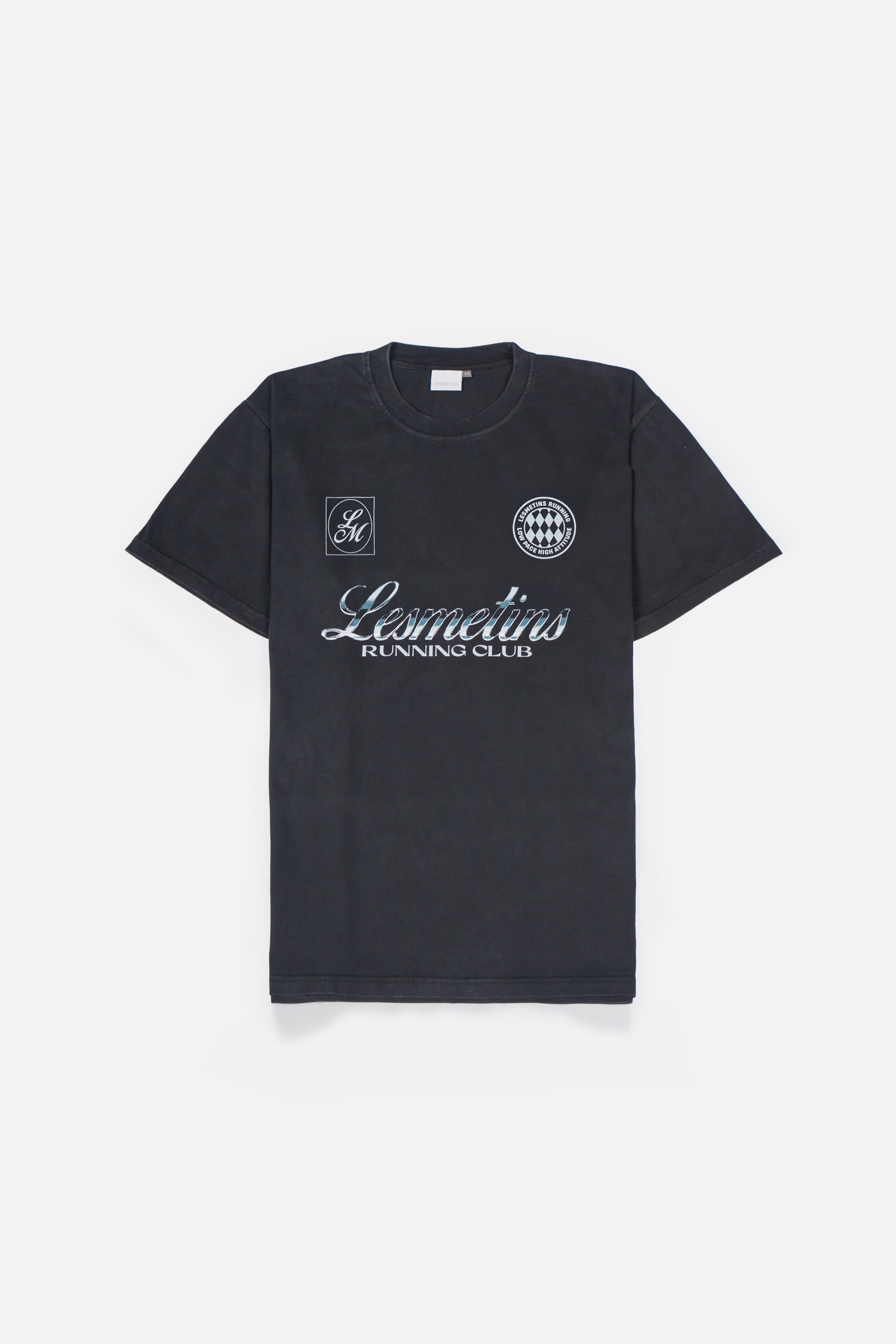 COMAN Black Wash Loose-Fit Tee