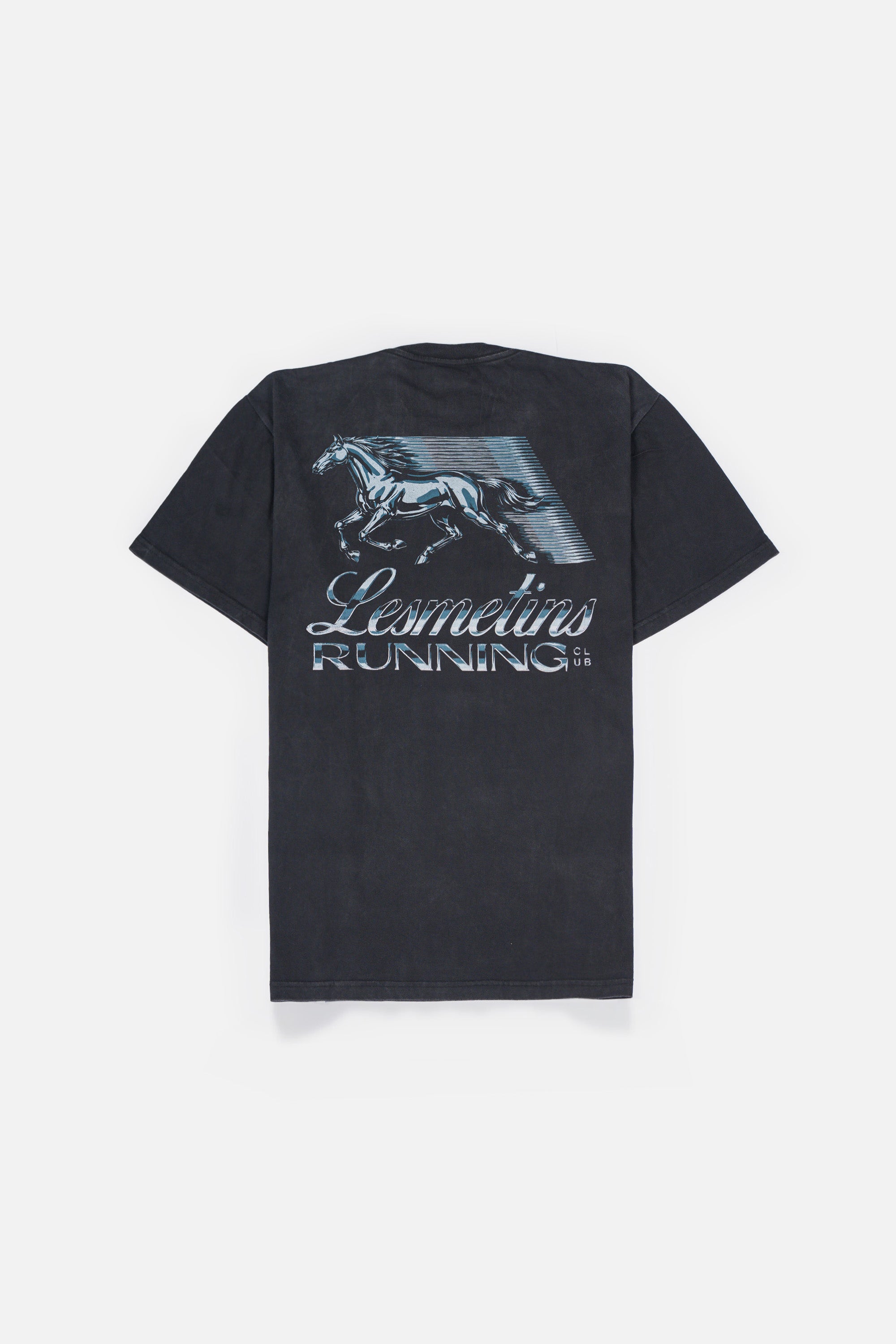 COMAN Black Wash Loose-Fit Tee