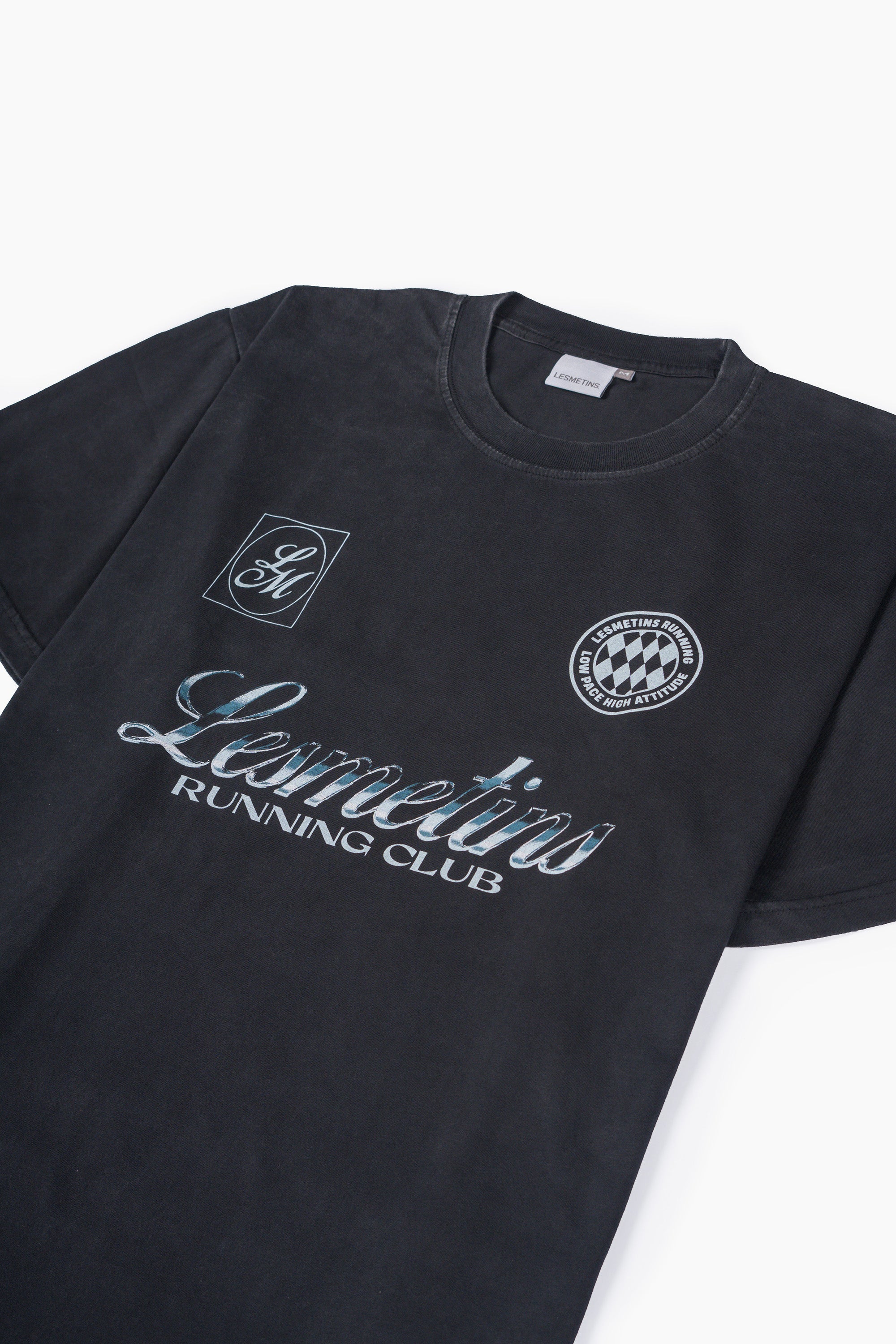 COMAN Black Wash Loose-Fit Tee