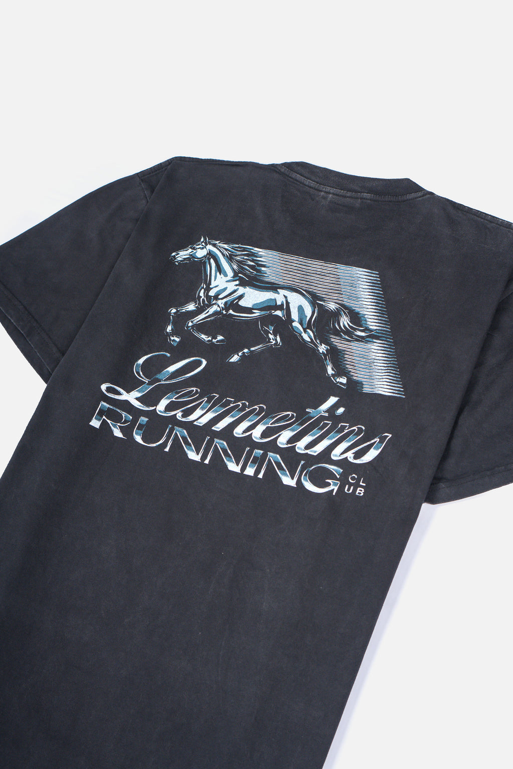 COMAN Black Wash Loose-Fit Tee