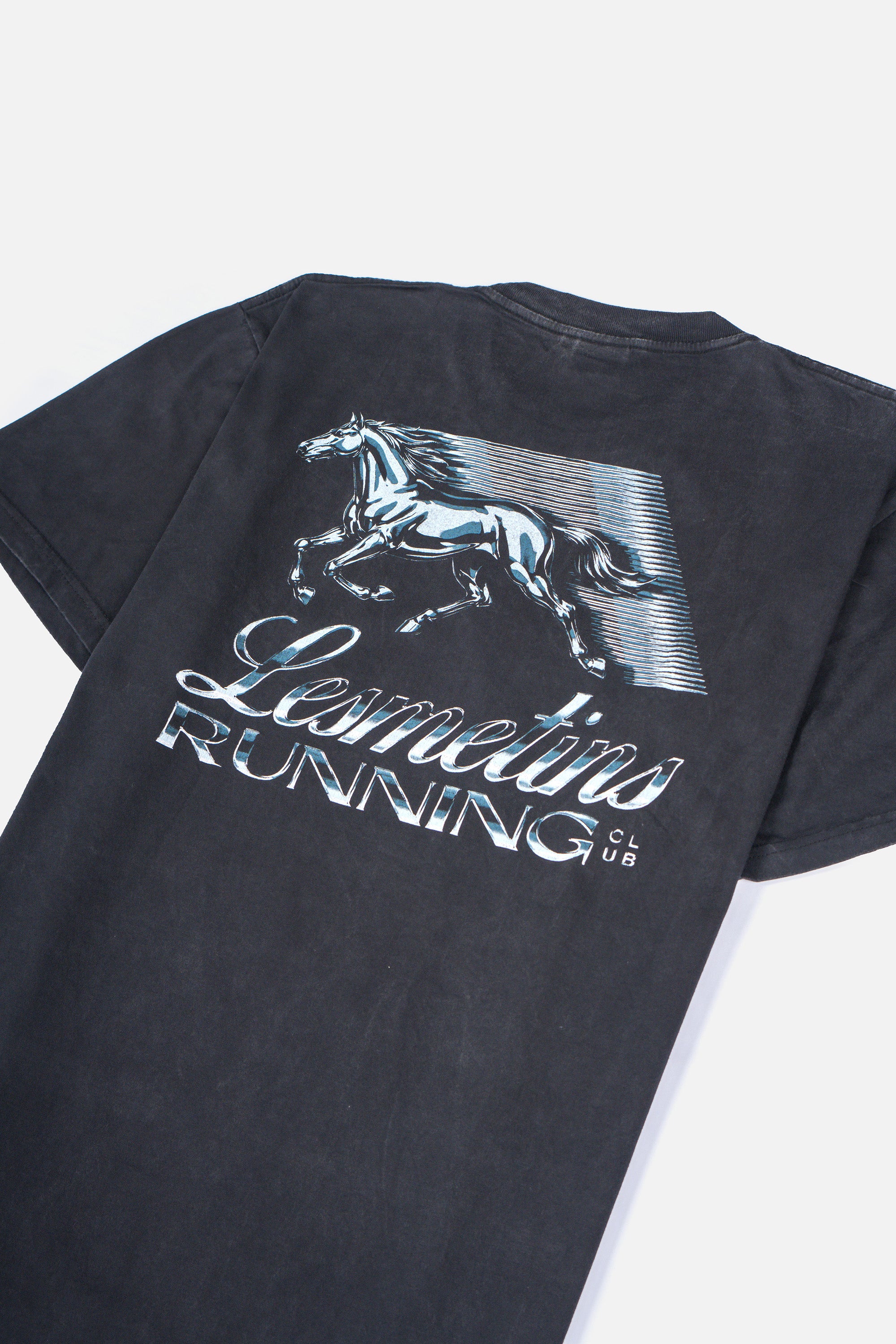COMAN Black Wash Loose-Fit Tee