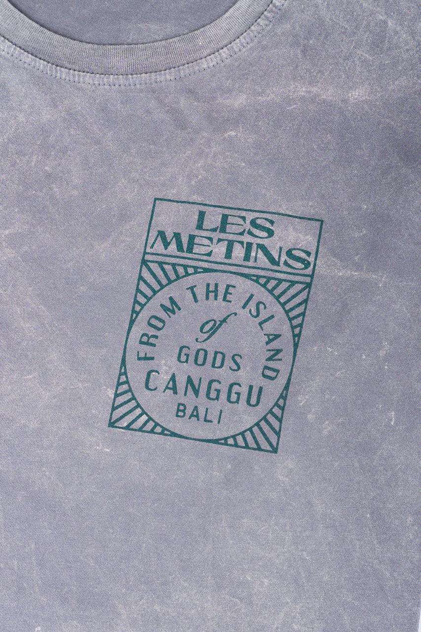 CYGNUS Grey Wash Relaxed-Fit Tee