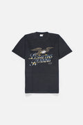 FALCON Black Wash Loose-Fit Tee (Perforated)