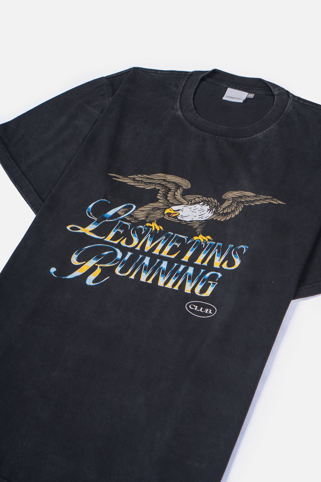 FALCON Black Wash Loose-Fit Tee