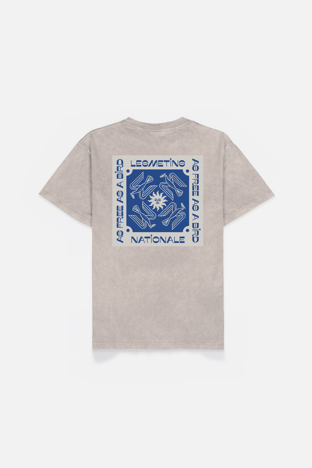 FENTI Mocha Wash Relaxed-Fit Tee