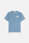 GYNA Deep Blue Wash Relaxed-Fit Tee