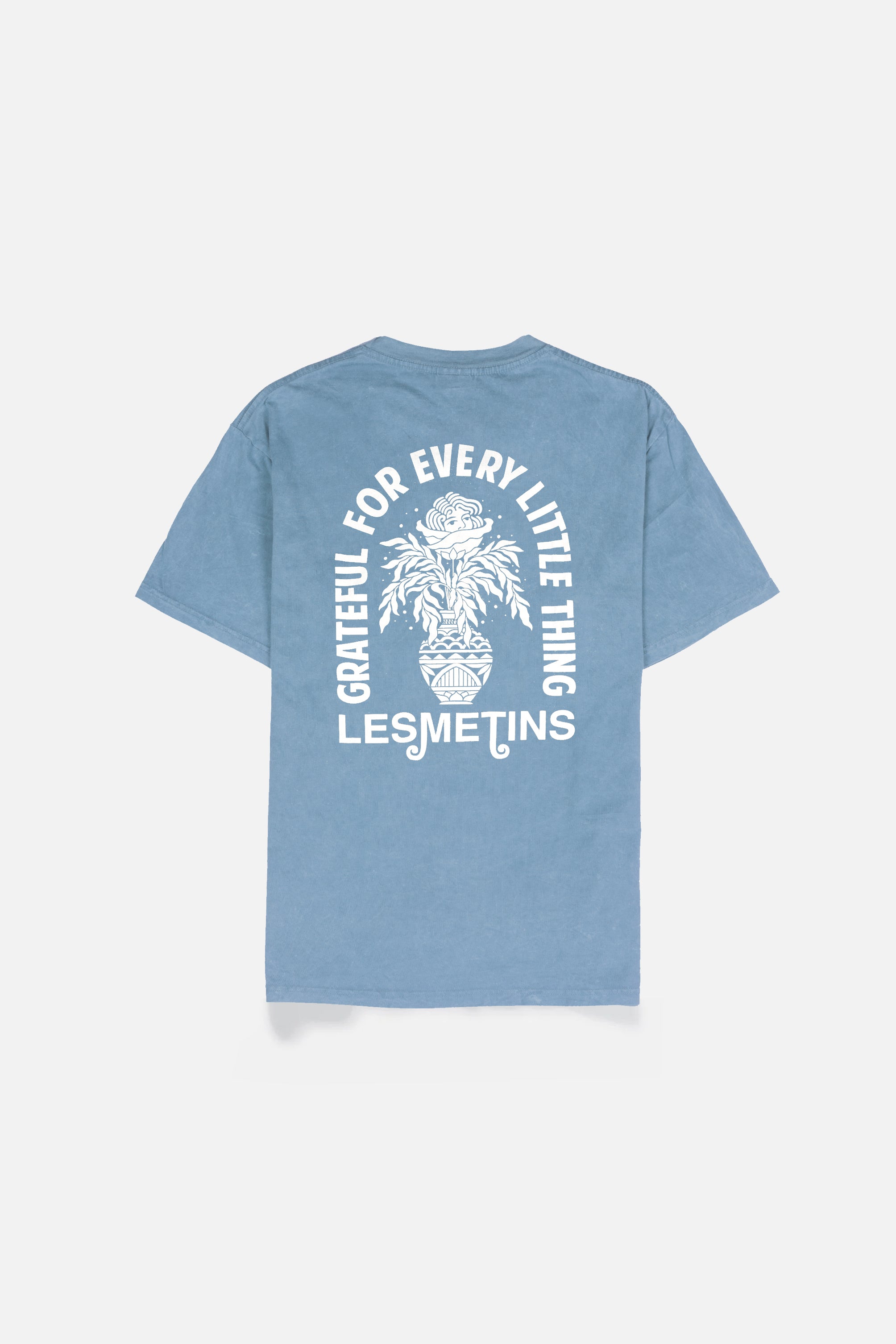 GYNA Deep Blue Wash Relaxed-Fit Tee