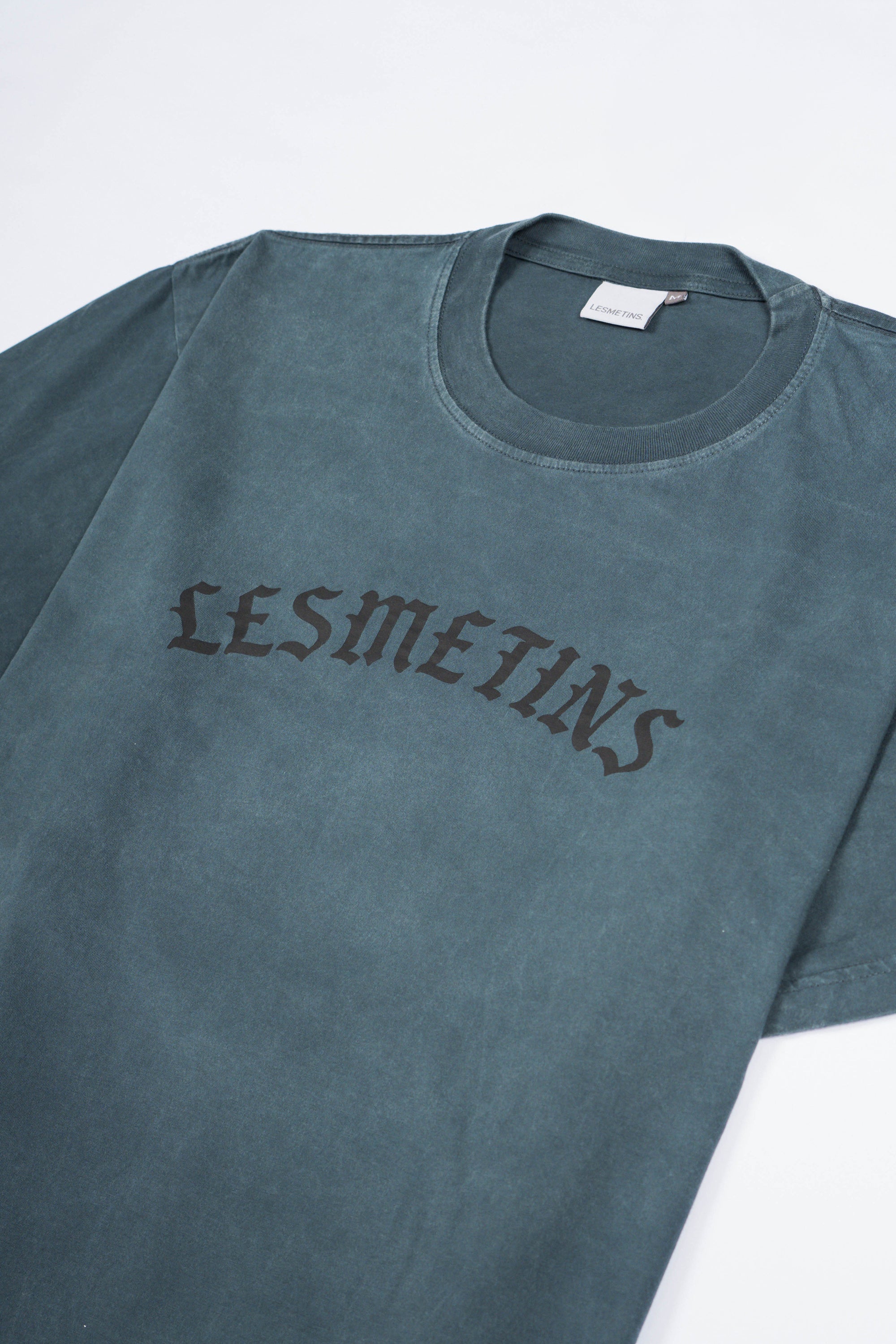 ISABELL Green Bottle Wash Loose-Fit Tee