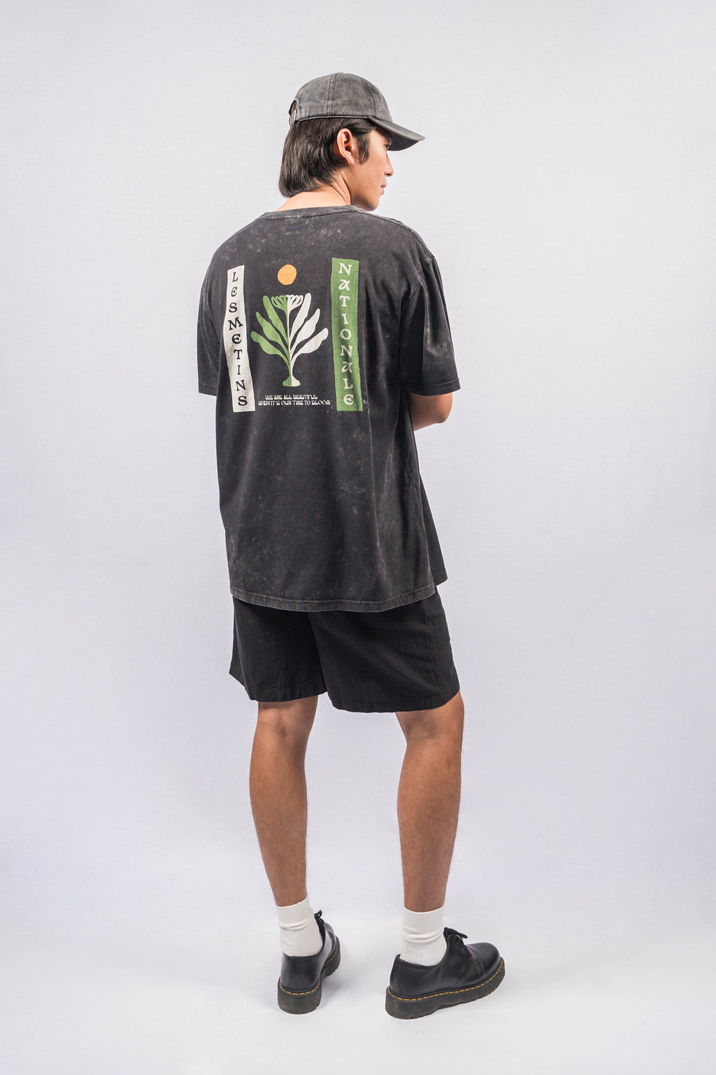 LOTOS Charcoal Wash Relaxed-Fit Tee