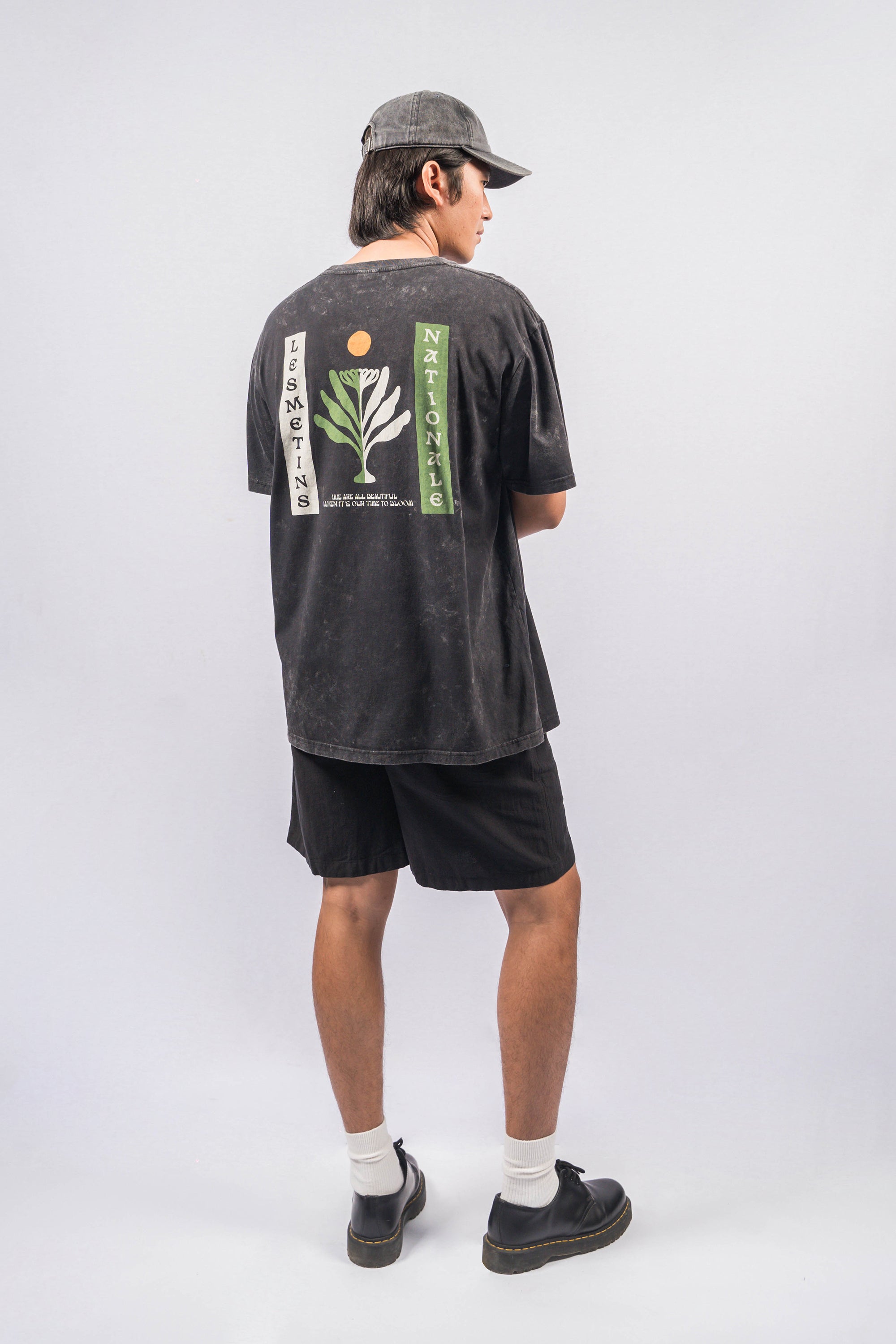 LOTOS Charcoal Wash Relaxed-Fit Tee