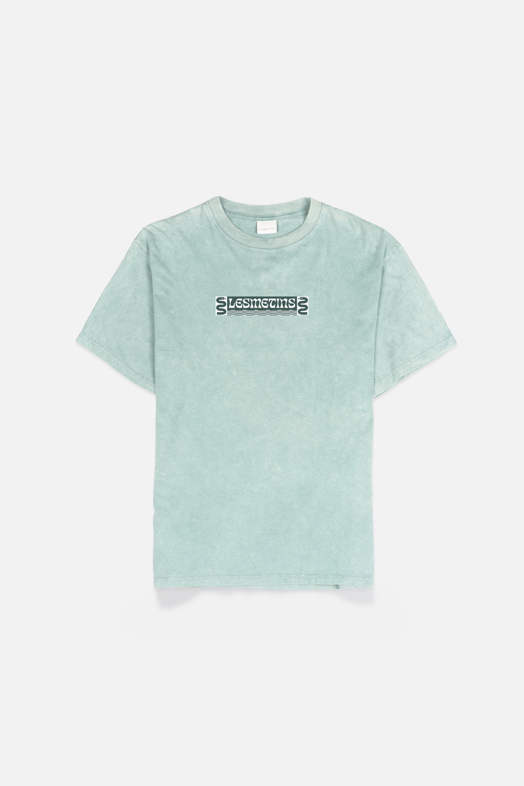 MOZES Light Green Wash Relaxed-Fit Tee