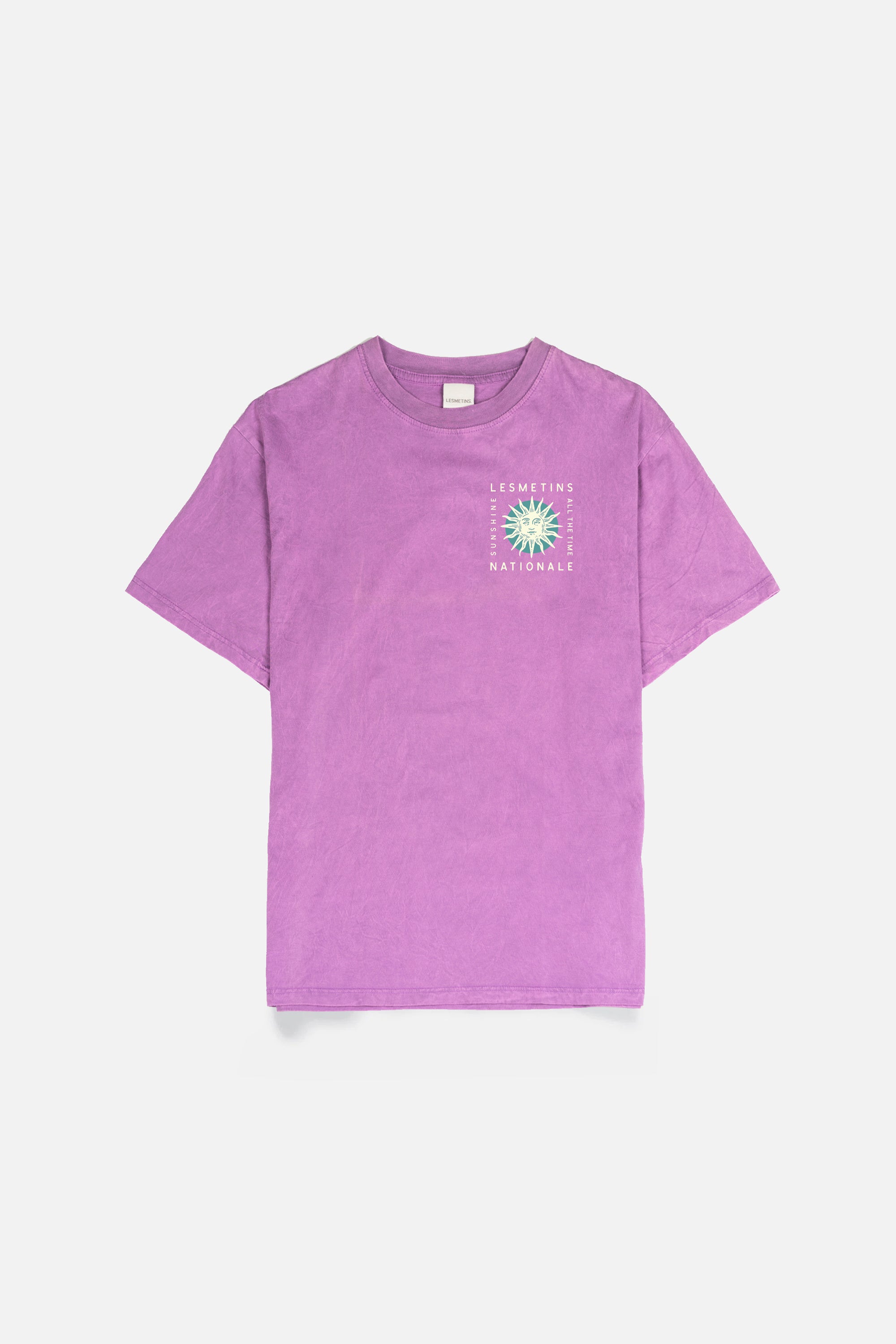 SAME Prune Wash Relaxed-Fit Tee