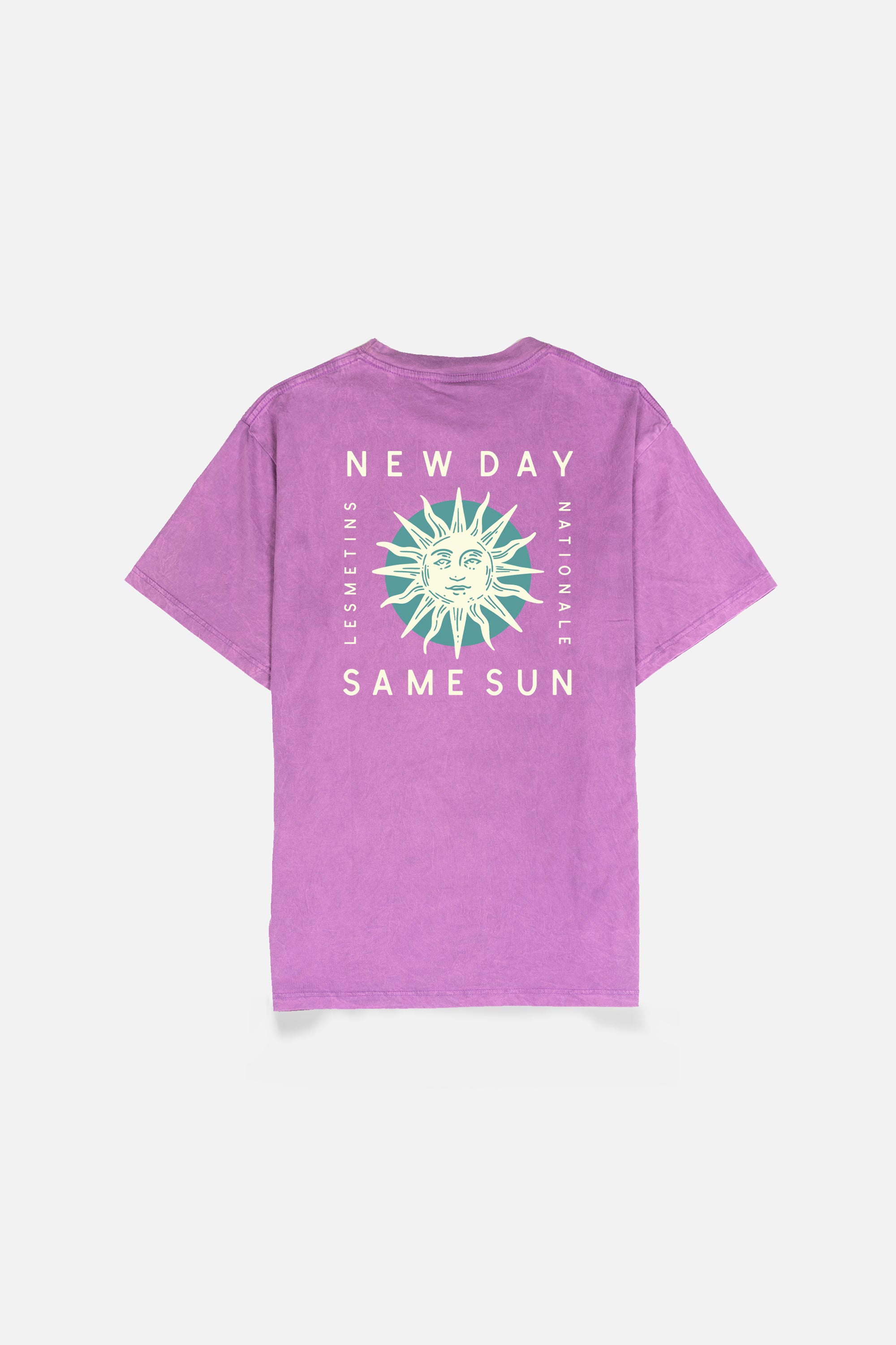 SAME Prune Wash Relaxed-Fit Tee