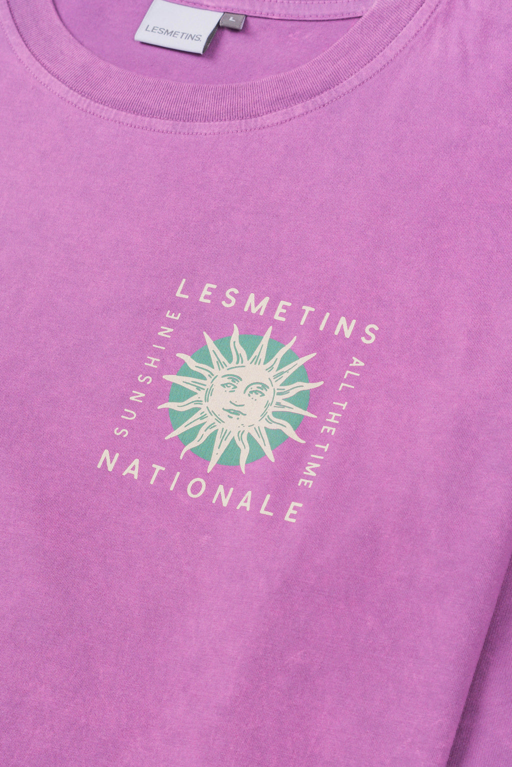 SAME Prune Wash Relaxed-Fit Tee