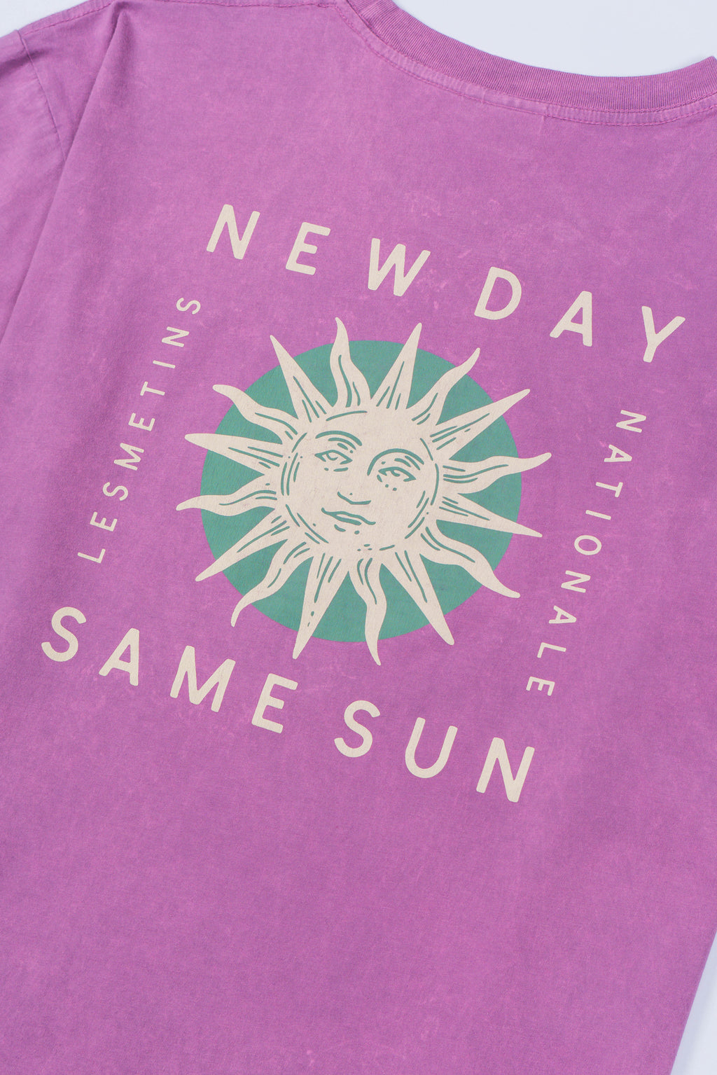 SAME Prune Wash Relaxed-Fit Tee