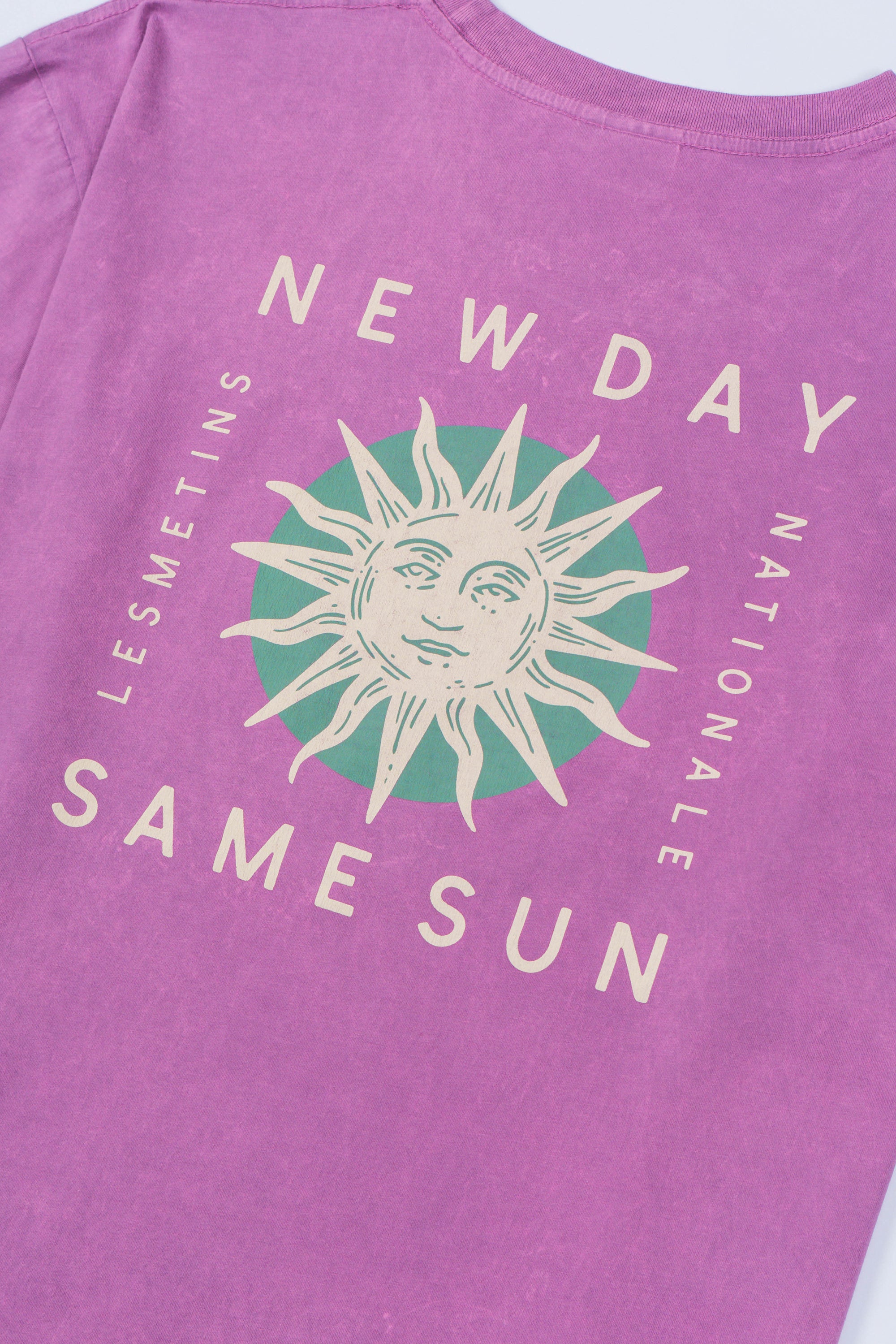 SAME Prune Wash Relaxed-Fit Tee