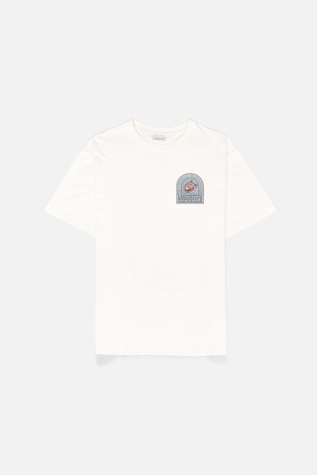 SANGMONG Off-White Wash Relaxed-Fit Tee