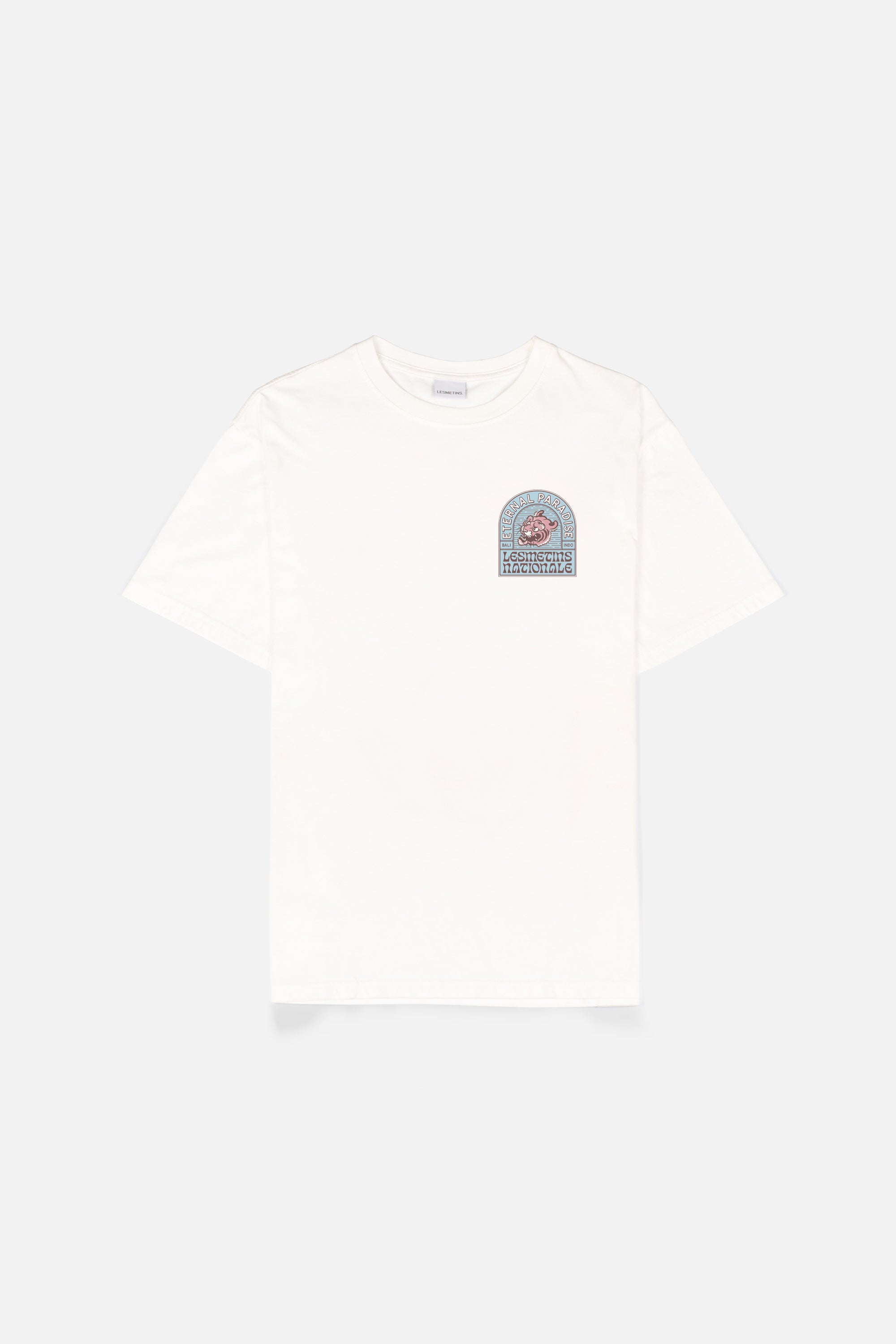 SANGMONG Off-White Wash Relaxed-Fit Tee