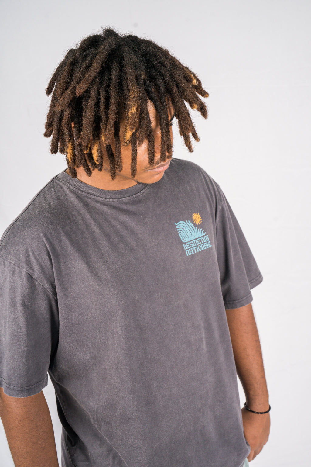 SENA Charcoal Wash Relaxed-Fit Tee