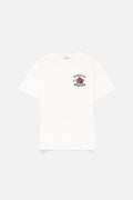 SABER Off-White Wash Loose-Fit Tee