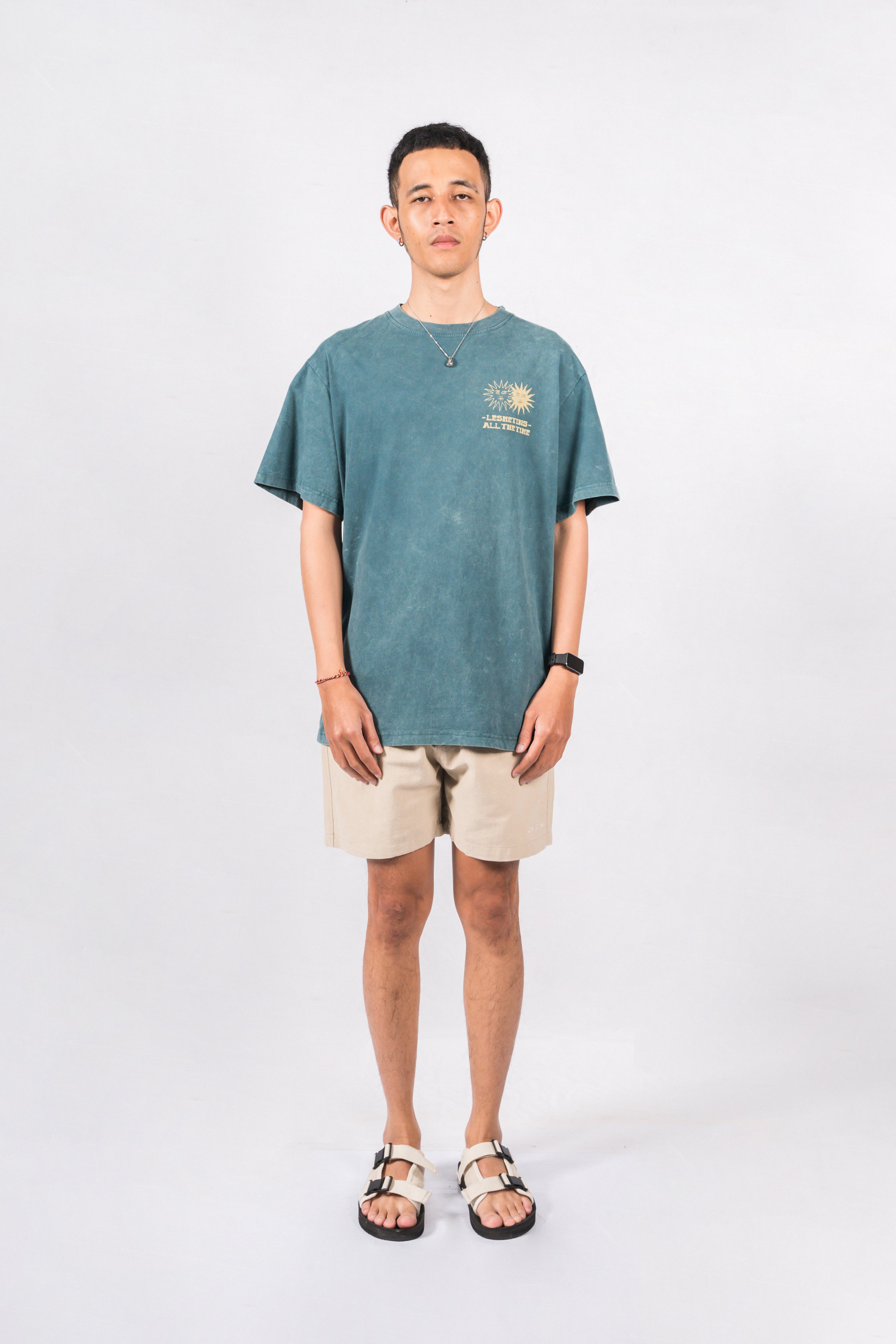 SUNS Green Bottle Wash Relaxed-Fit Tee