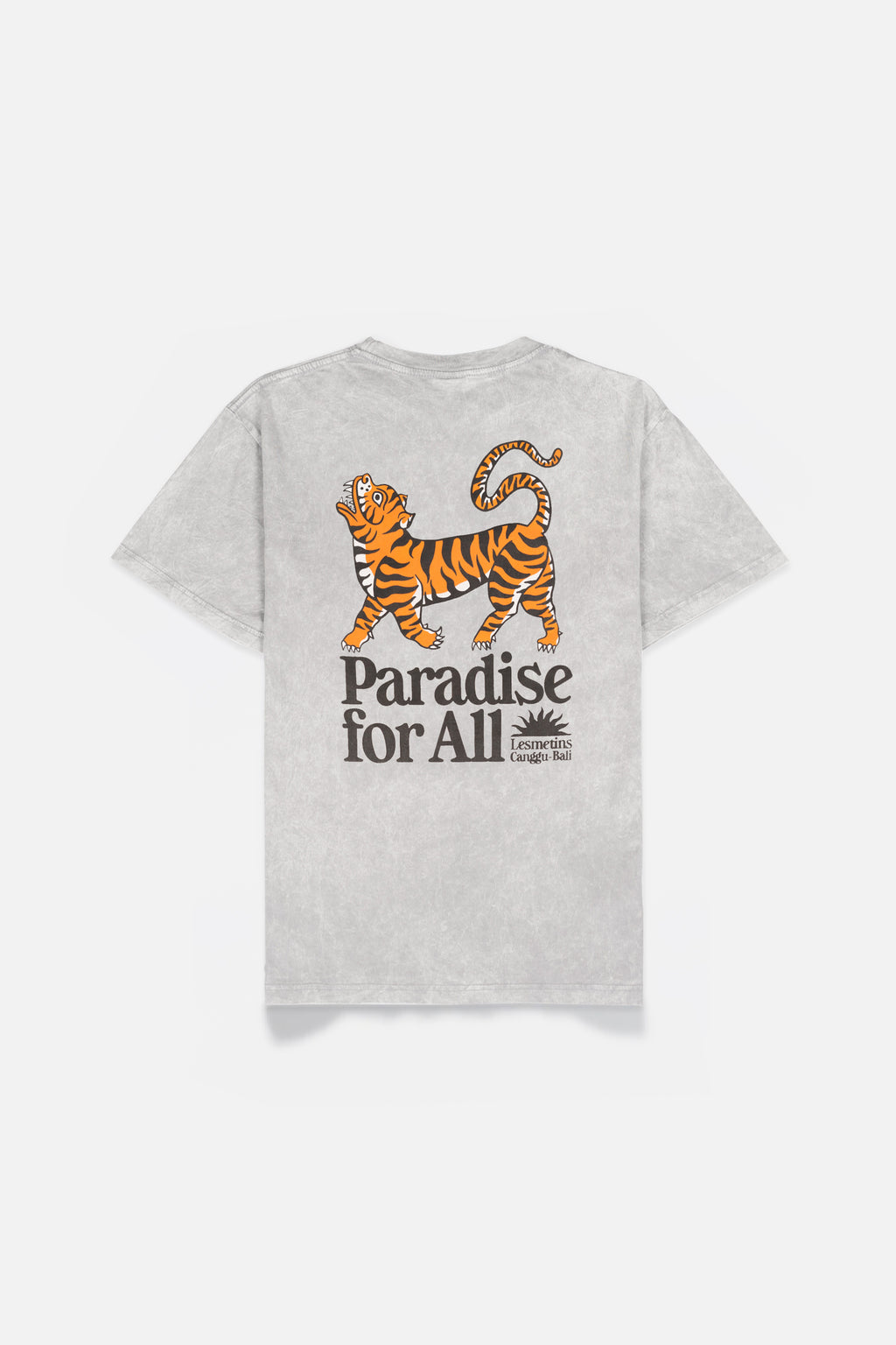 TIGRE Grey Wash Relaxed-Fit Tee