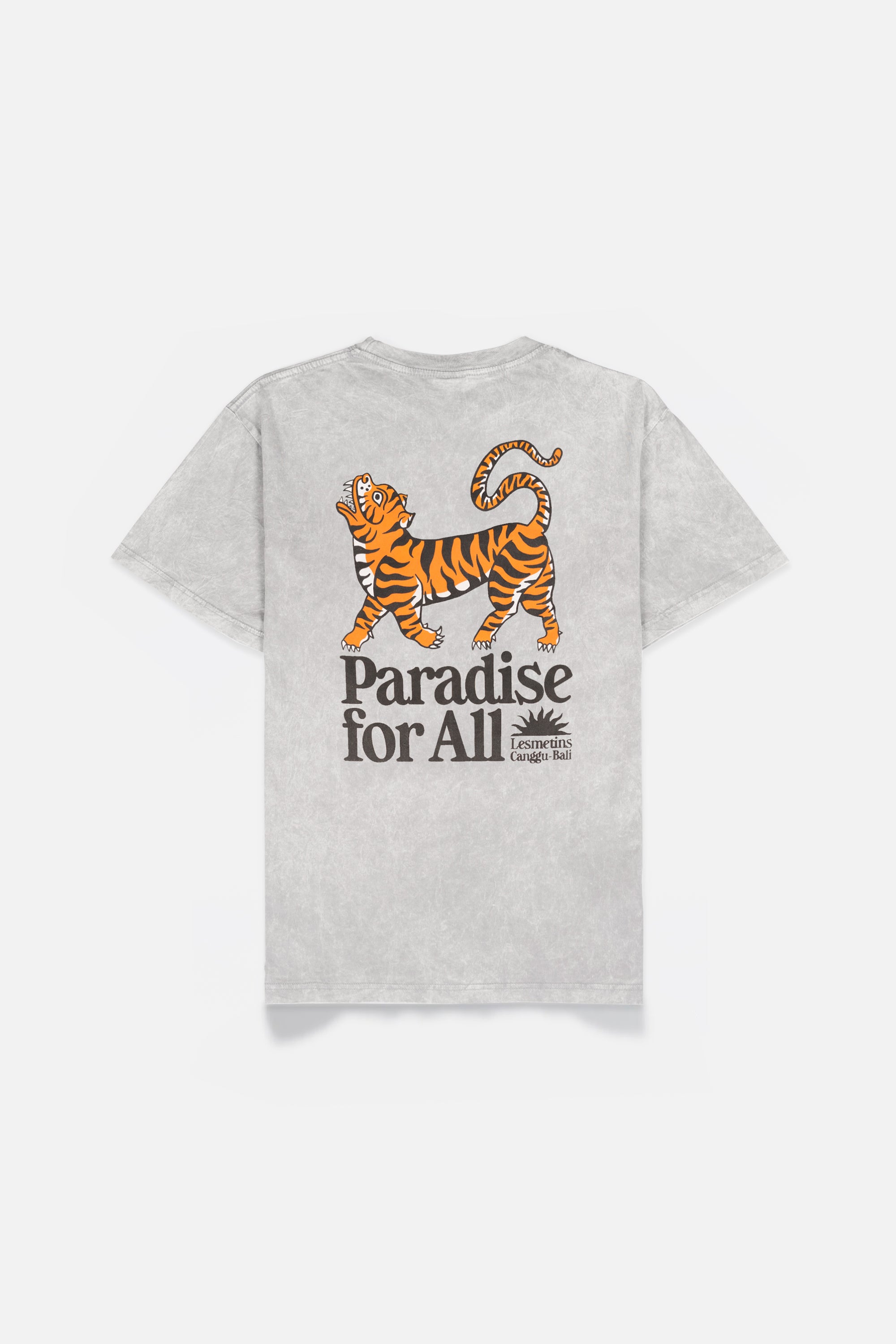 TIGRE Grey Wash Relaxed-Fit Tee
