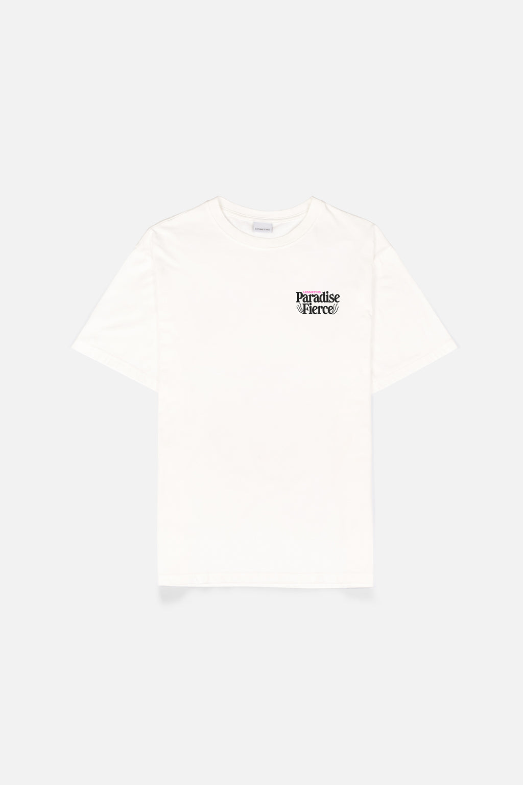 ZAMBIA Off White Wash Relaxed-Fit Tee