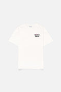 ZAMBIA Off White Wash Relaxed-Fit Tee
