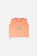ARA Salmon Wash Sleeveless Top