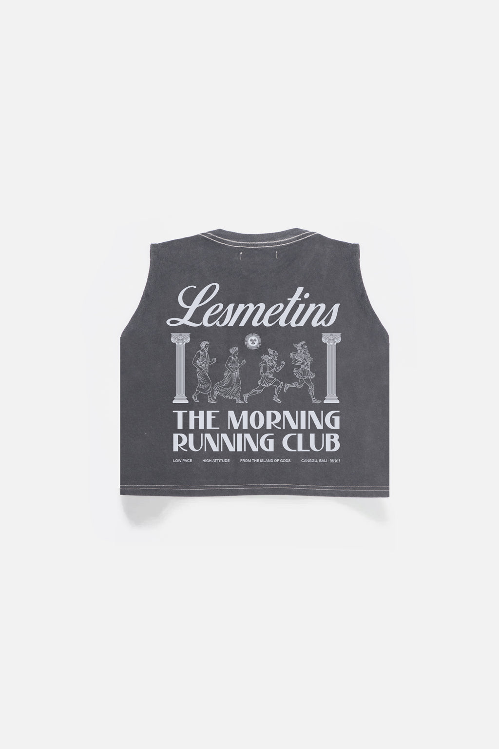 CLUBS Charcoal Wash Sleeveless Top