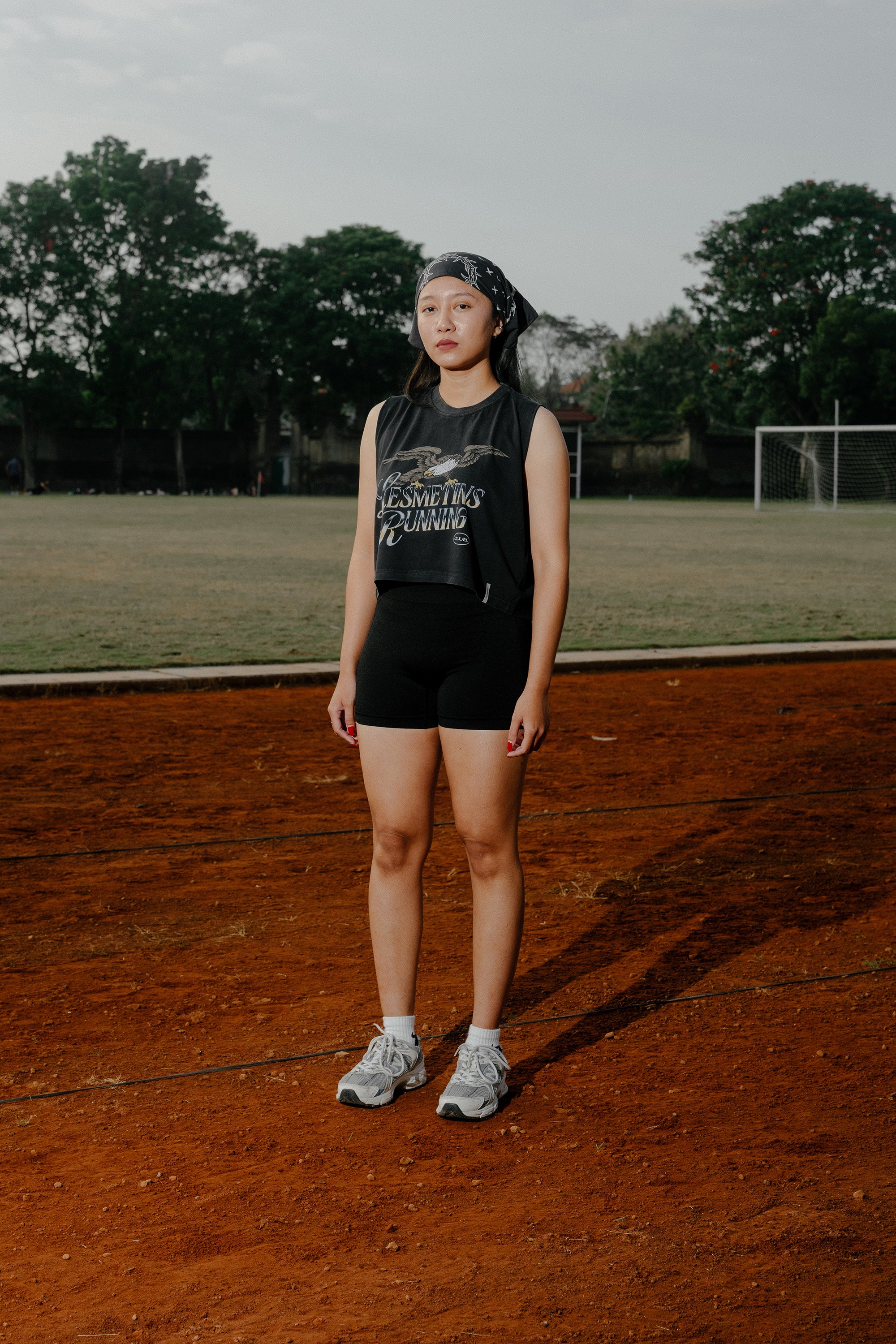 FALCON Black Wash Sleeveless Top