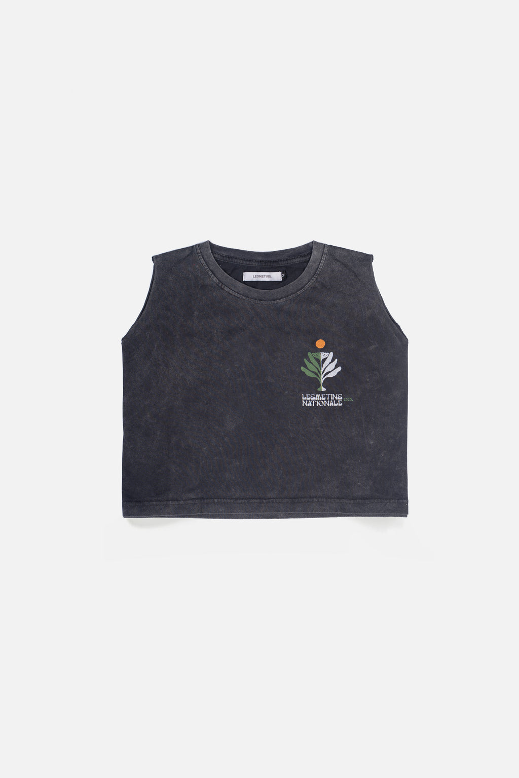 LOTOS Charcol Wash Sleeveless Top