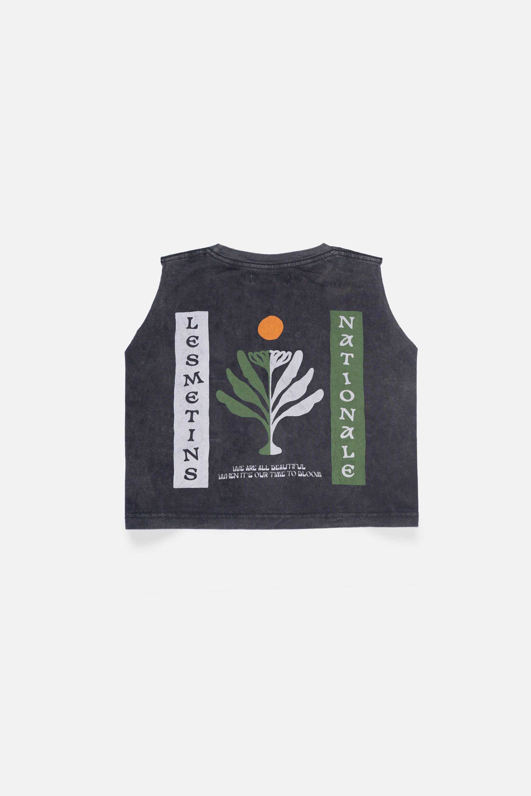 LOTOS Charcol Wash Sleeveless Top